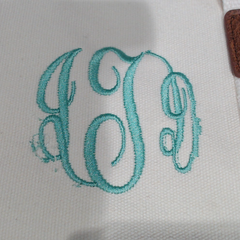 BLOOPER : Monogrammed Rolling Tote