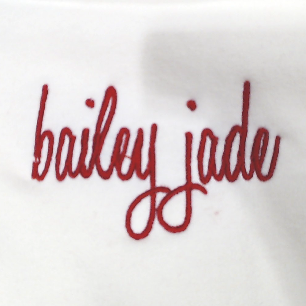 BLOOPER CLOTHING: Monogrammed Quarter Zip Sweatshirt