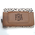 BLOOPER ACCESSORY: Monogrammed Phone Wallet Wristlet