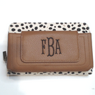 BLOOPER ACCESSORY: Monogrammed Phone Wallet Wristlet