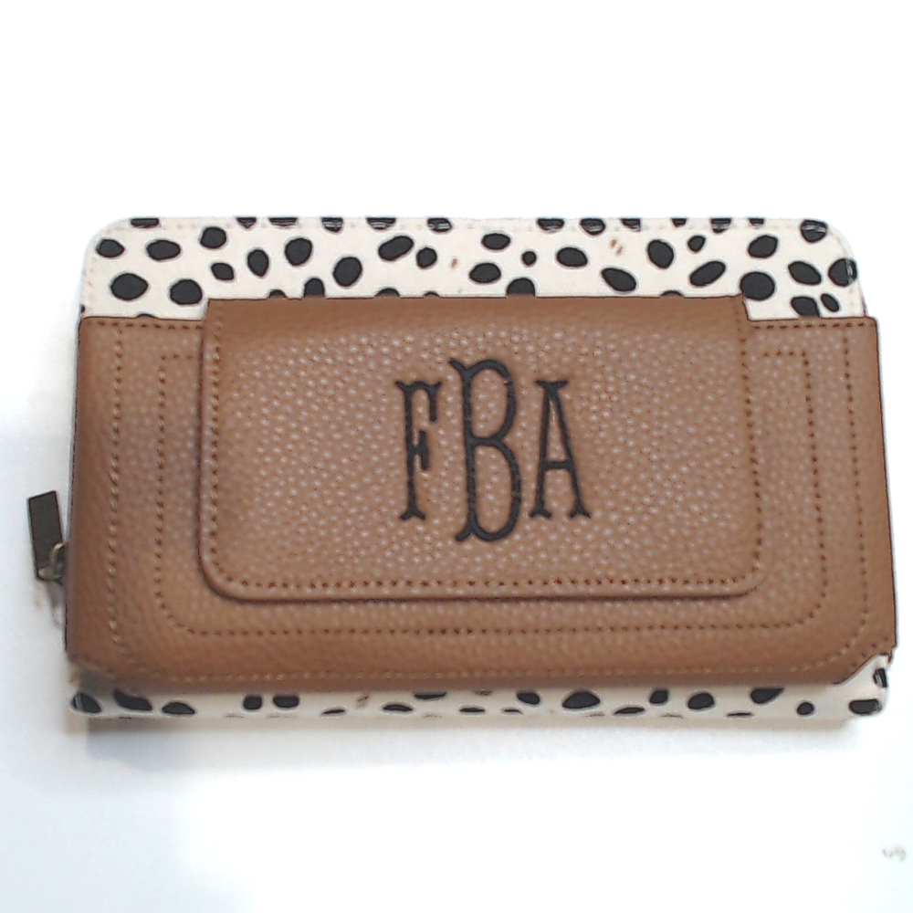 BLOOPER ACCESSORY: Monogrammed Phone Wallet Wristlet