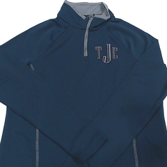 BLOOPER CLOTHING: Monogrammed Athletic Pullover