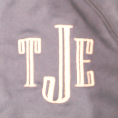 BLOOPER CLOTHING: Monogrammed Athletic Pullover