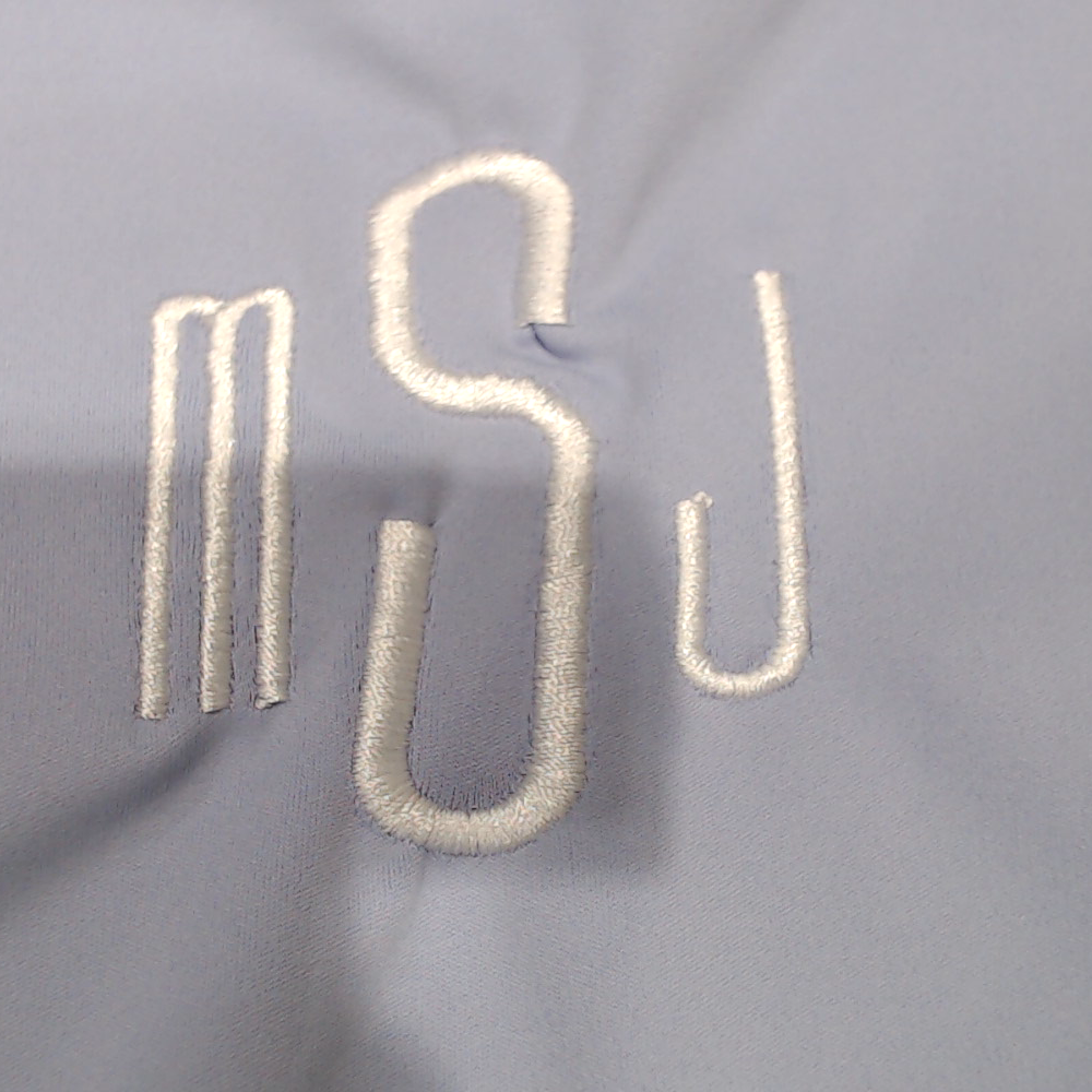BLOOPER KIDS: Monogrammed Girls Scallop Dress