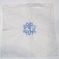 BLOOPER ACCESSORY: Monogrammed Pillow Sham