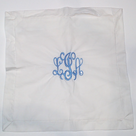 BLOOPER ACCESSORY: Monogrammed Pillow Sham