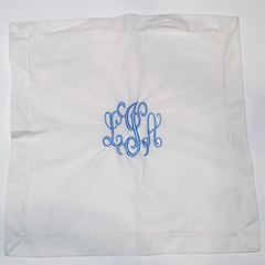 BLOOPER ACCESSORY: Monogrammed Pillow Sham