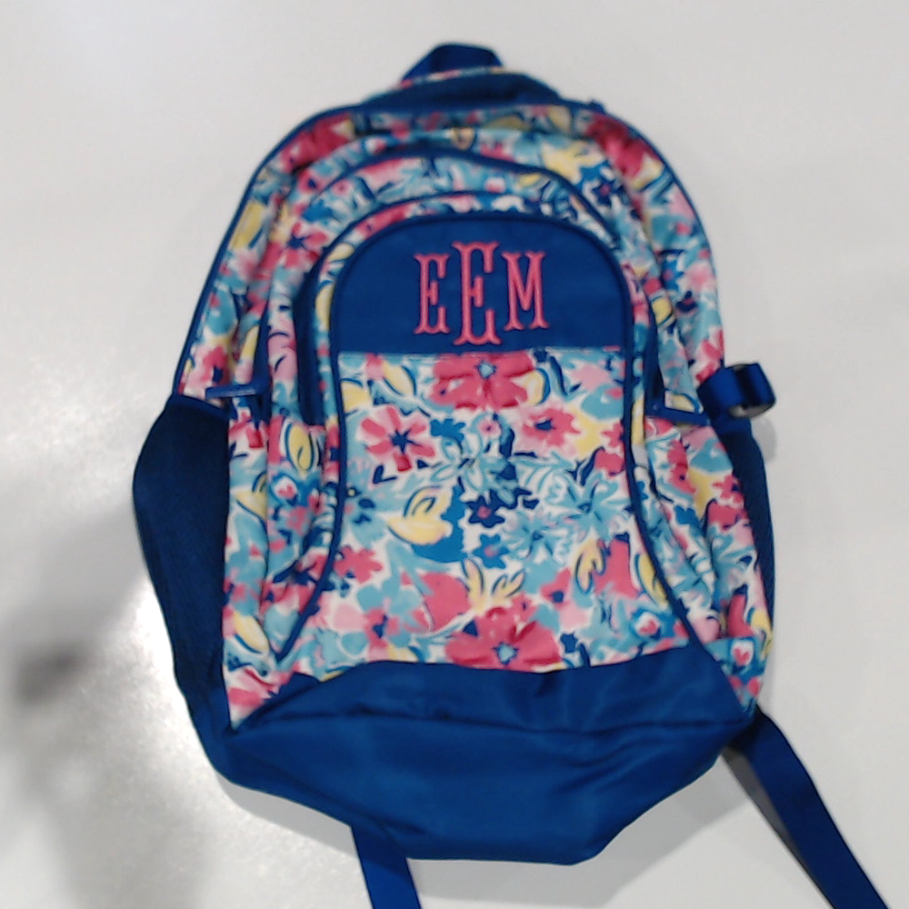 BLOOPER KIDS: Monogrammed Backpack