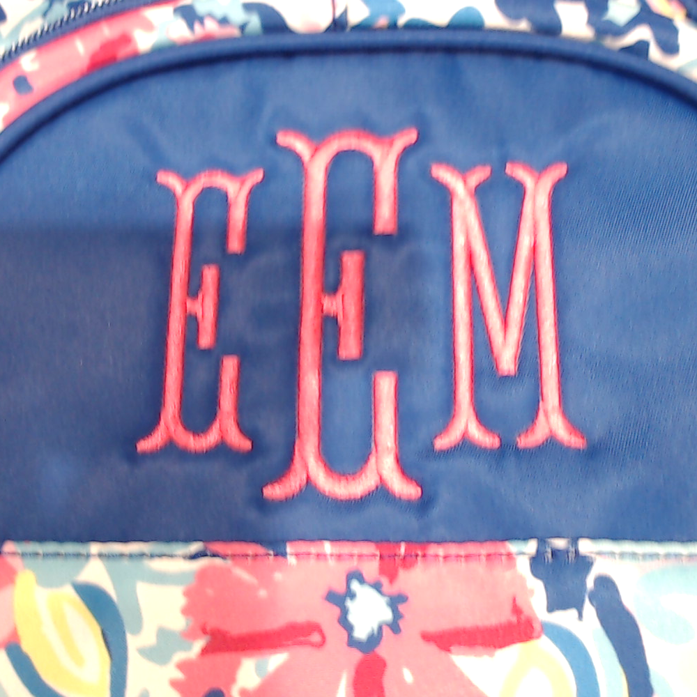 BLOOPER KIDS: Monogrammed Backpack