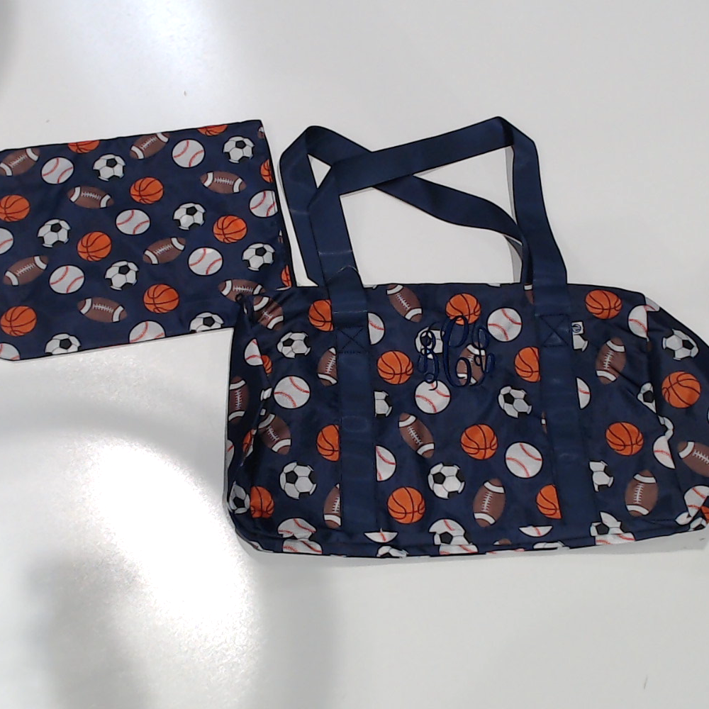 BLOOPER KIDS: Monogrammed Kids Activity Bag