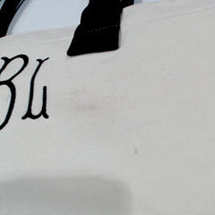 BLOOPER BAG: Monogrammed Upscale Weekender