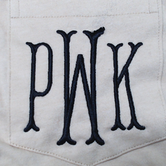 BLOOPER CLOTHING: Monogrammed Long Sleeve Shirt