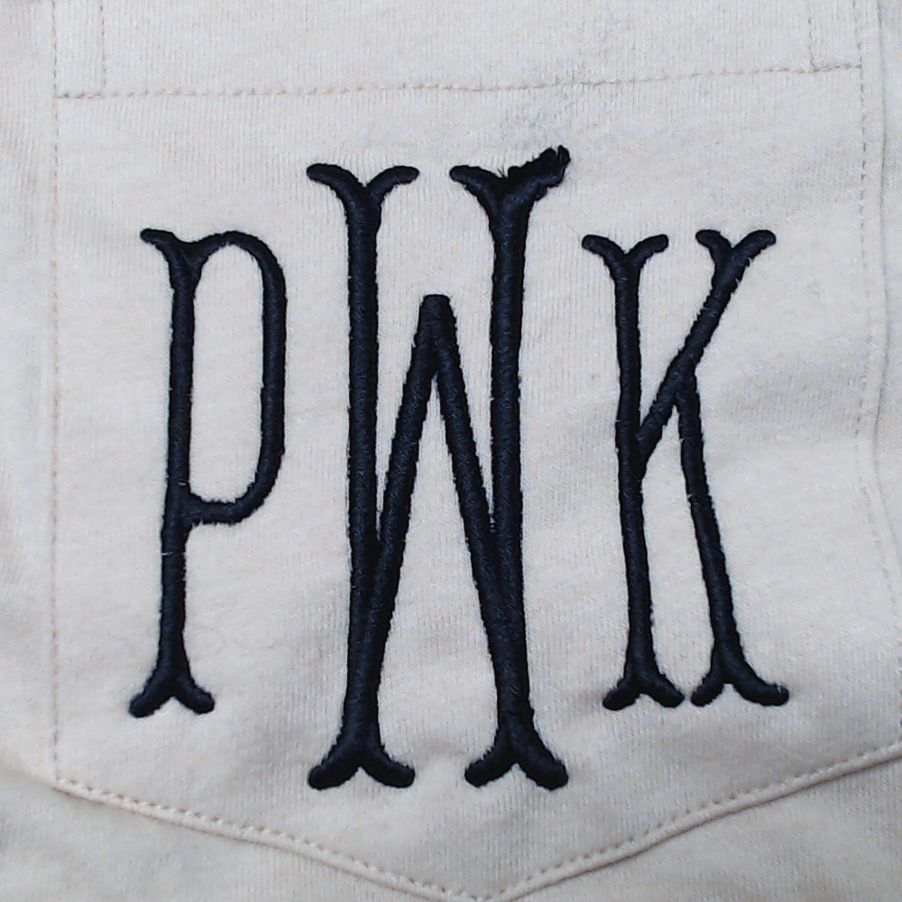 BLOOPER CLOTHING: Monogrammed Long Sleeve Shirt