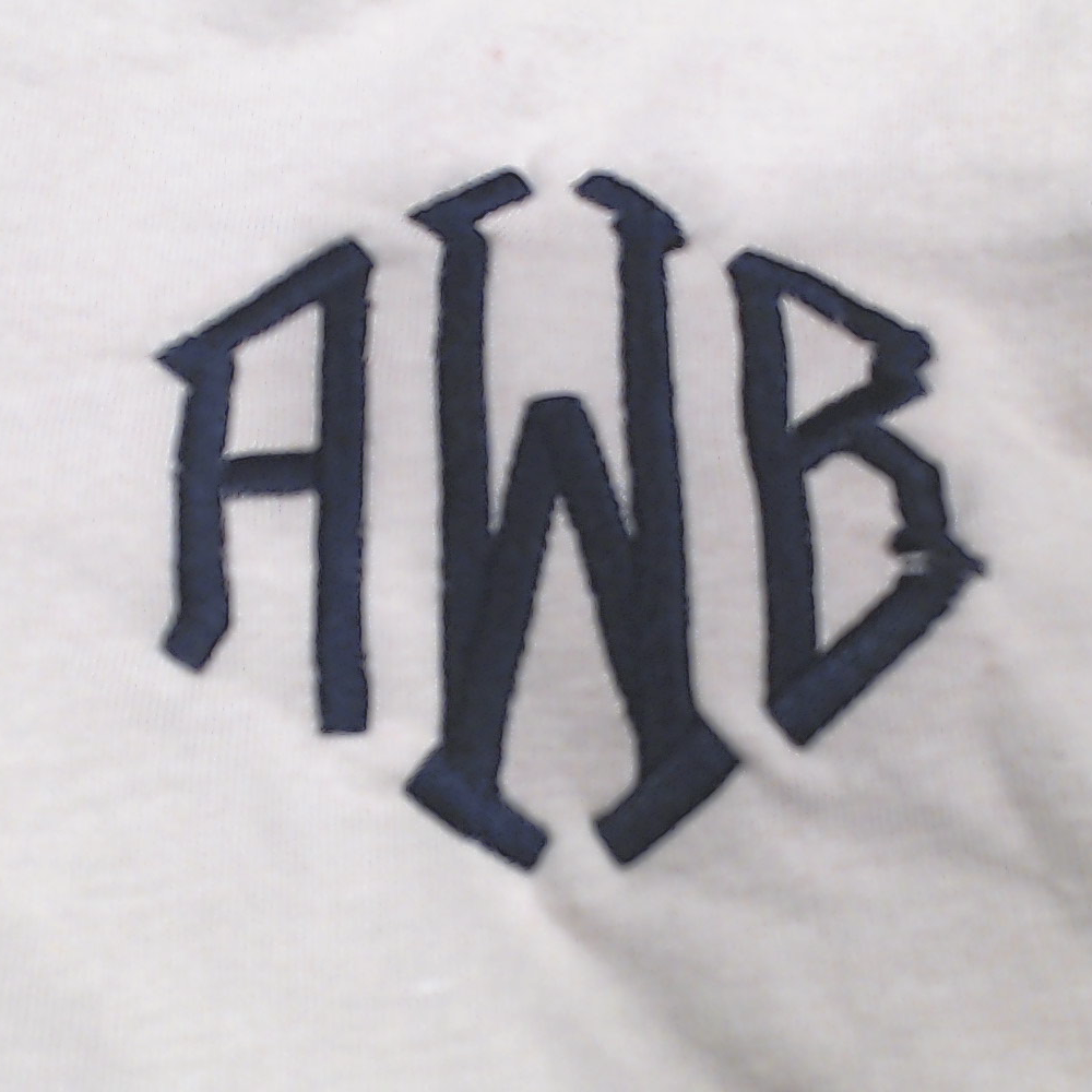 BLOOPER CLOTHING: Monogrammed Quarter Zip Sweatshirt