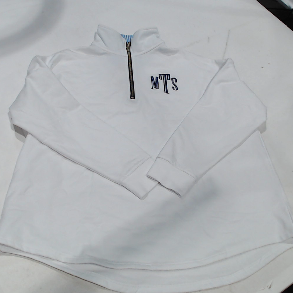 BLOOPER CLOTHING: Monogrammed Quarter Zip Sweatshirt