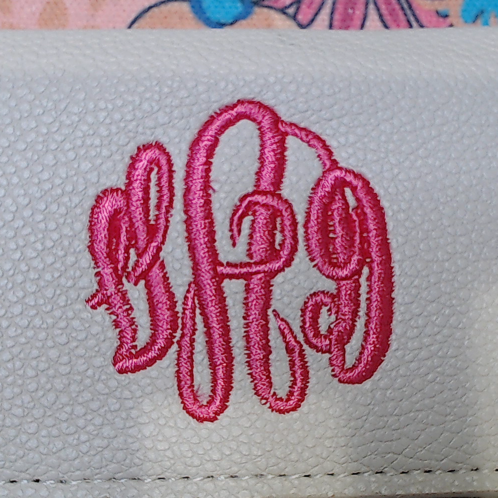 BLOOPER ACCESSORY: Monogrammed Phone Wallet Wristlet