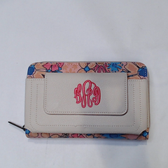 BLOOPER ACCESSORY: Monogrammed Phone Wallet Wristlet