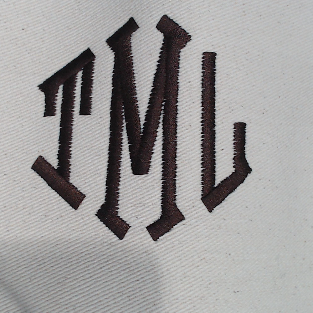 BLOOPER BAG: Monogrammed Vintage Weekender
