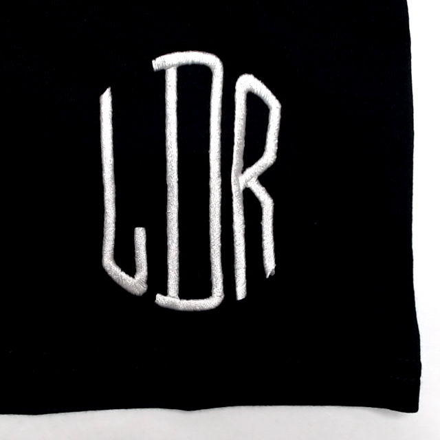 BLOOPER CLOTHING: Monogrammed Short Sleeve Tee