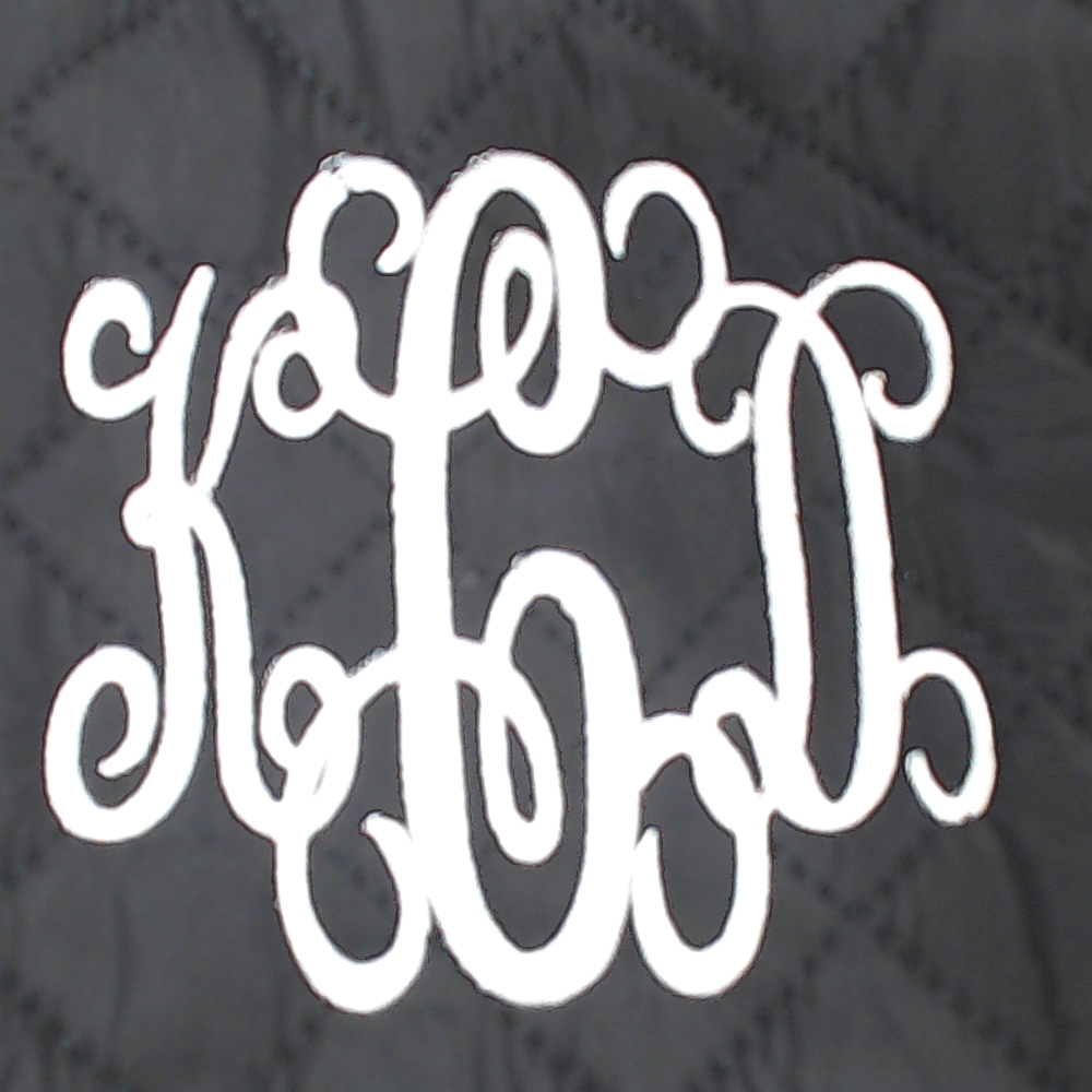 BLOOPER ACCESSORY: Monogrammed Diamond Quilted Garment Bag