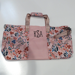 BLOOPER BAG: Monogrammed Weekend Bag