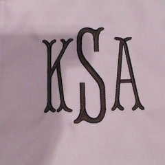 BLOOPER BAG: Monogrammed Weekend Bag