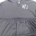 BLOOPER CLOTHING: Monogrammed Peplum Top