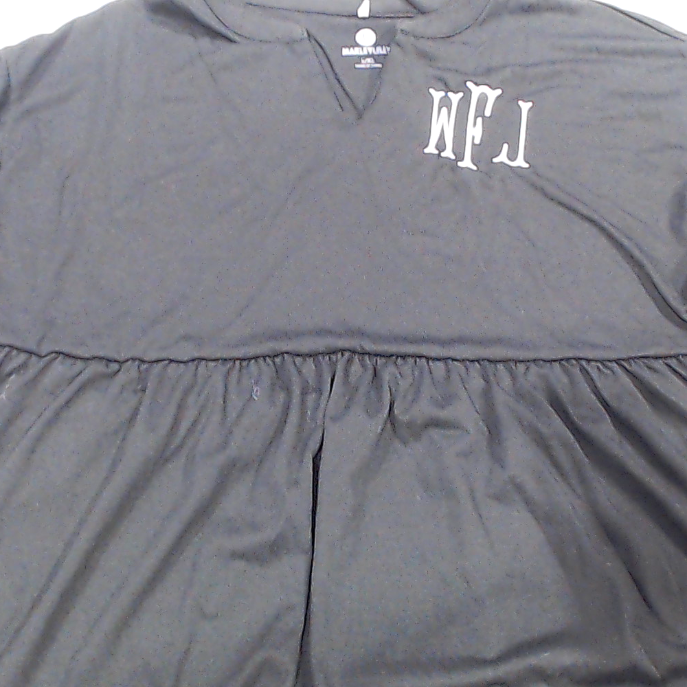 BLOOPER CLOTHING: Monogrammed Peplum Top