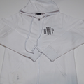 BLOOPER CLOTHING: Monogrammed Hooded Sweatshirt Jacket