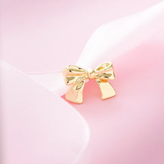 Adjustable Bow Ring on ribbon
