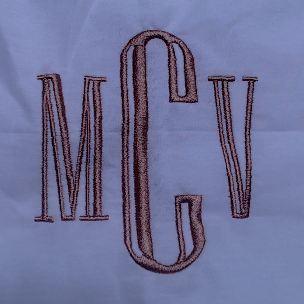 BLOOPER ACCESSORY: Monogrammed Pillow Sham