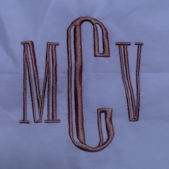 BLOOPER ACCESSORY: Monogrammed Pillow Sham