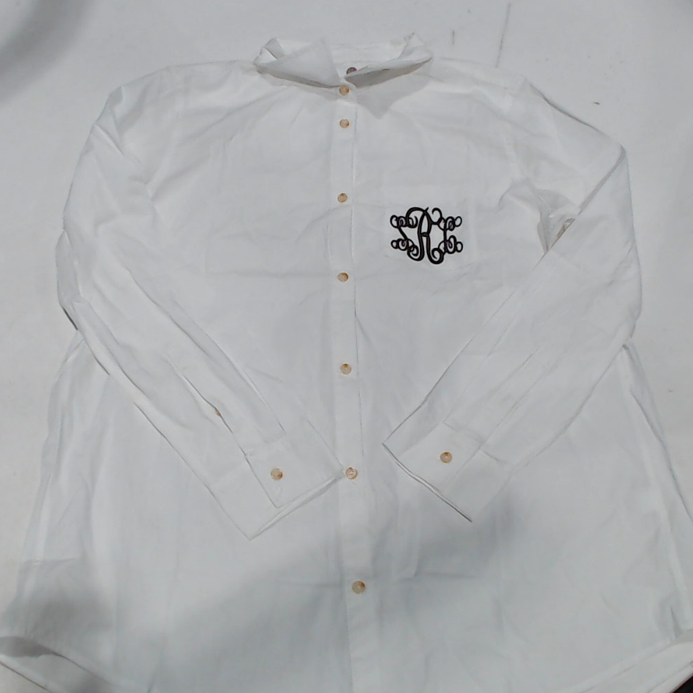 BLOOPER CLOTHING: Monogrammed Button Down Tunic