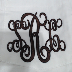 BLOOPER CLOTHING: Monogrammed Button Down Tunic