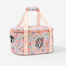 Monogrammed Slow Cooker Carrier | Coral Floral