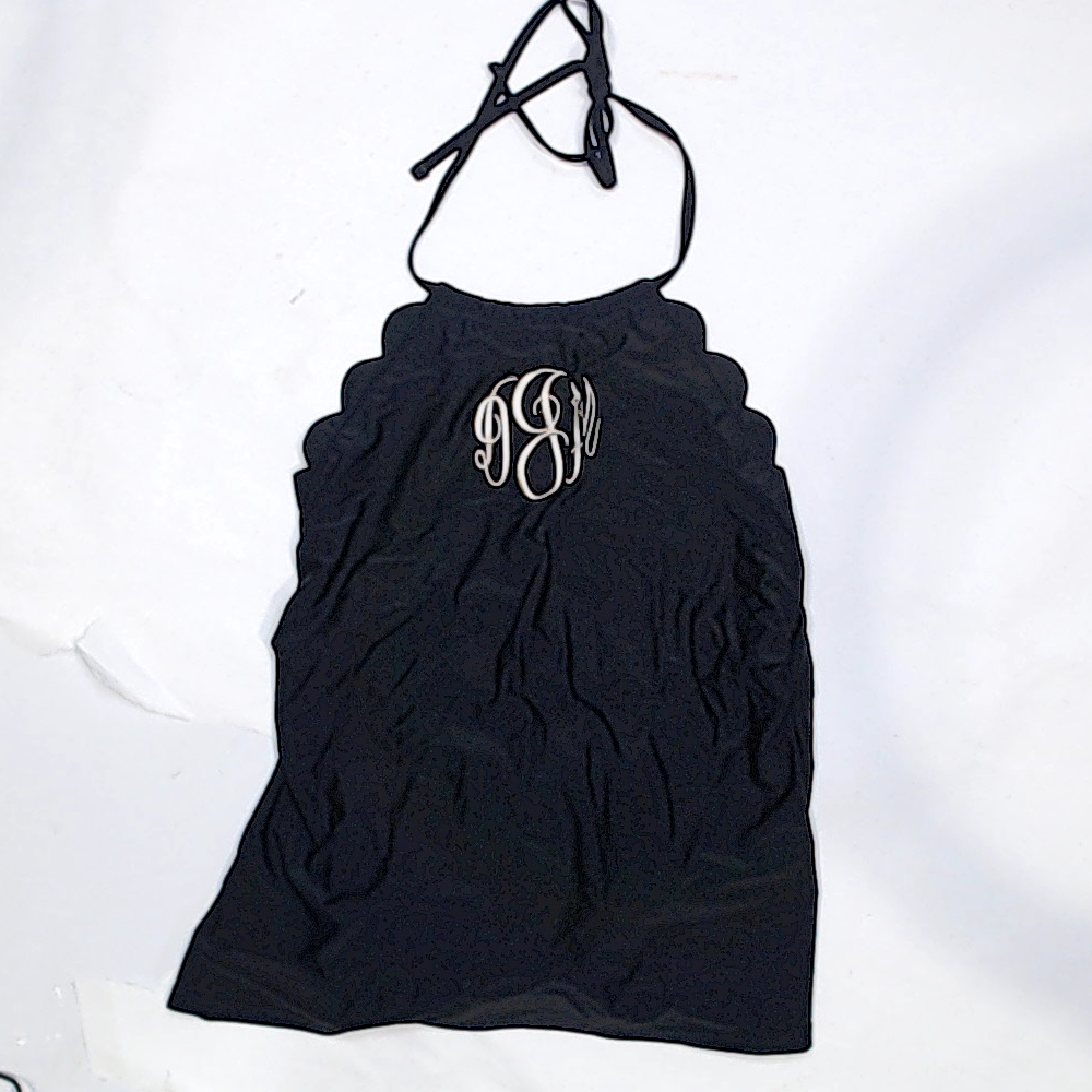 BLOOPER SWIM: Monogrammed High Neck Tankini