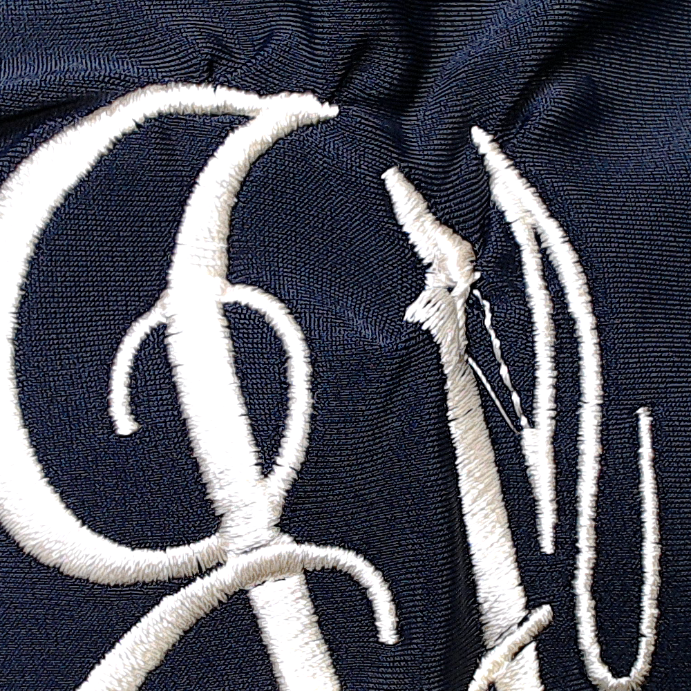 BLOOPER SWIM: Monogrammed High Neck Tankini