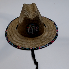 BLOOPER KIDS: Monogrammed Kids Straw Hat