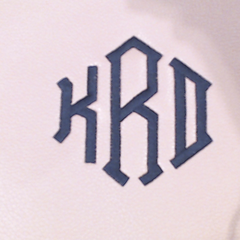 BLOOPER BAG: Monogrammed Shoulder Tote