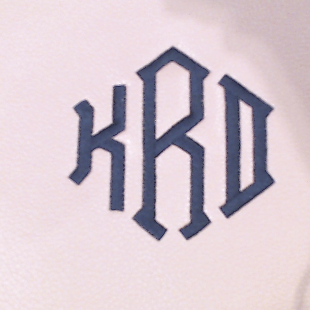 BLOOPER BAG: Monogrammed Shoulder Tote