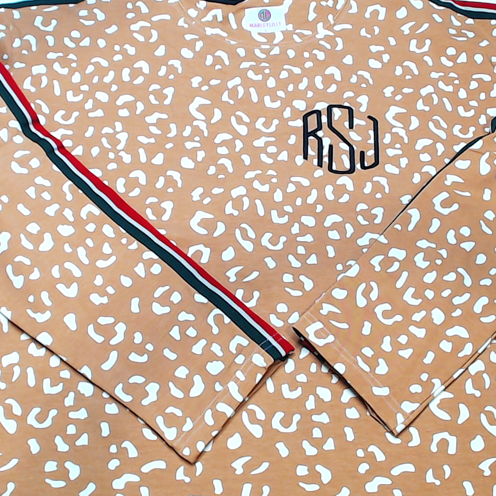 BLOOPER CLOTHING: Monogrammed Lightweight Sweatshirt