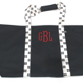 BLOOPER BAG: Monogrammed Extra Large Tote Bag