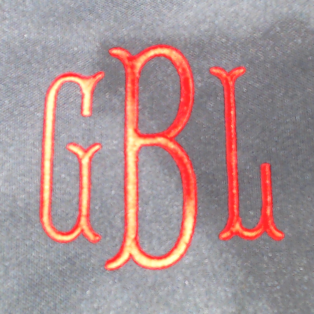 BLOOPER BAG: Monogrammed Extra Large Tote Bag