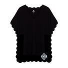 Monogrammed Kids Bathing Suit Cover Up | Black