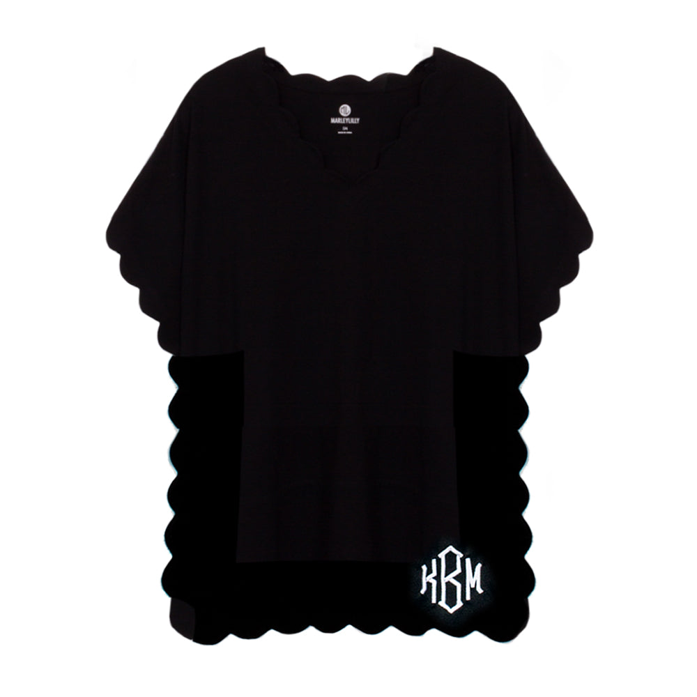 monogrammed kids bathing suit cover up