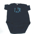 BLOOPER KIDS: Monogrammed Baby Short Sleeve Bodysuit