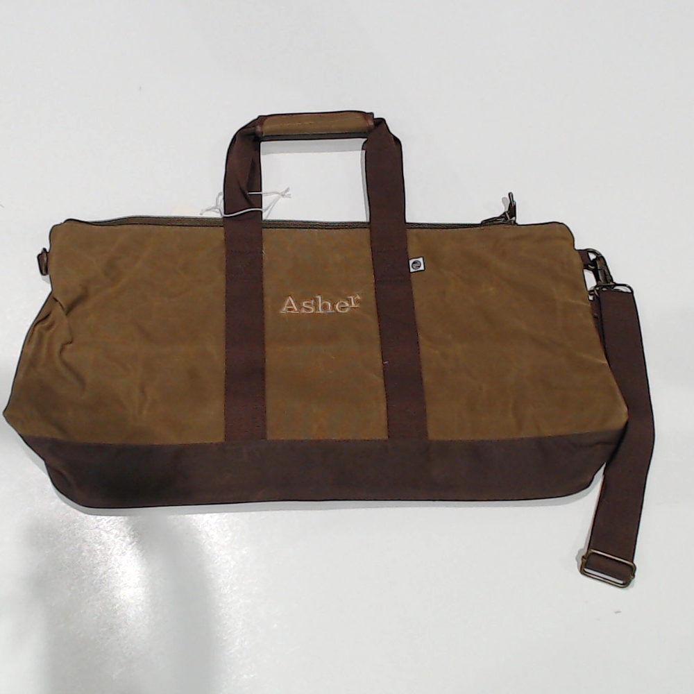 BLOOPER KIDS: Personalized Kids Waxed Canvas Weekender
