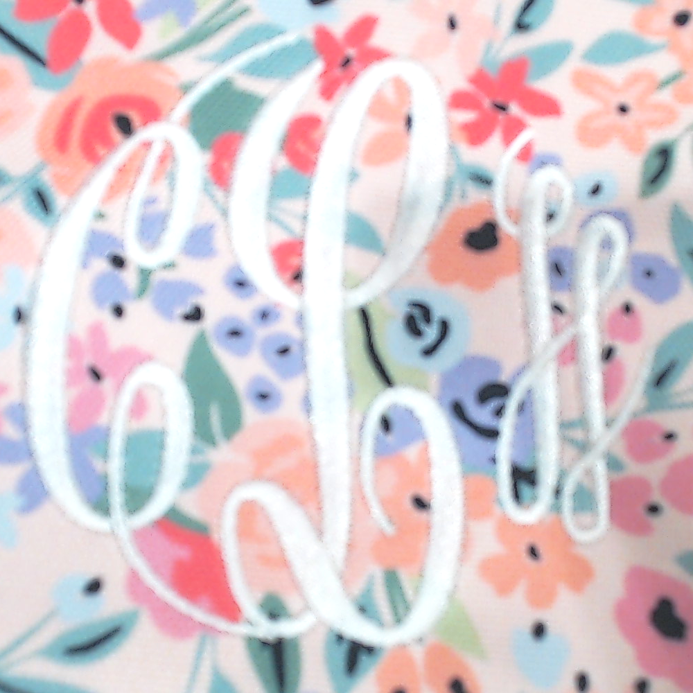 BLOOPER BAG: Monogrammed Weekend Bag