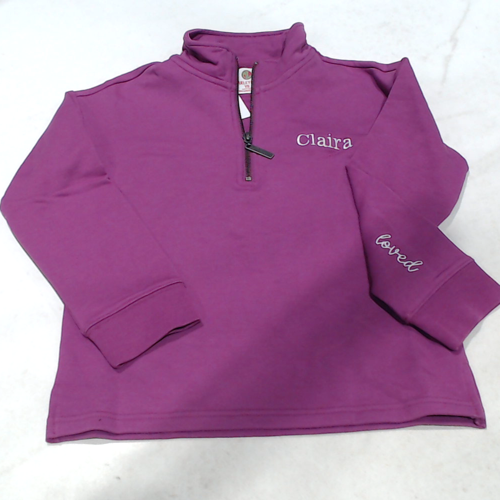 BLOOPER KIDS: Monogrammed Kids Faith Pullover