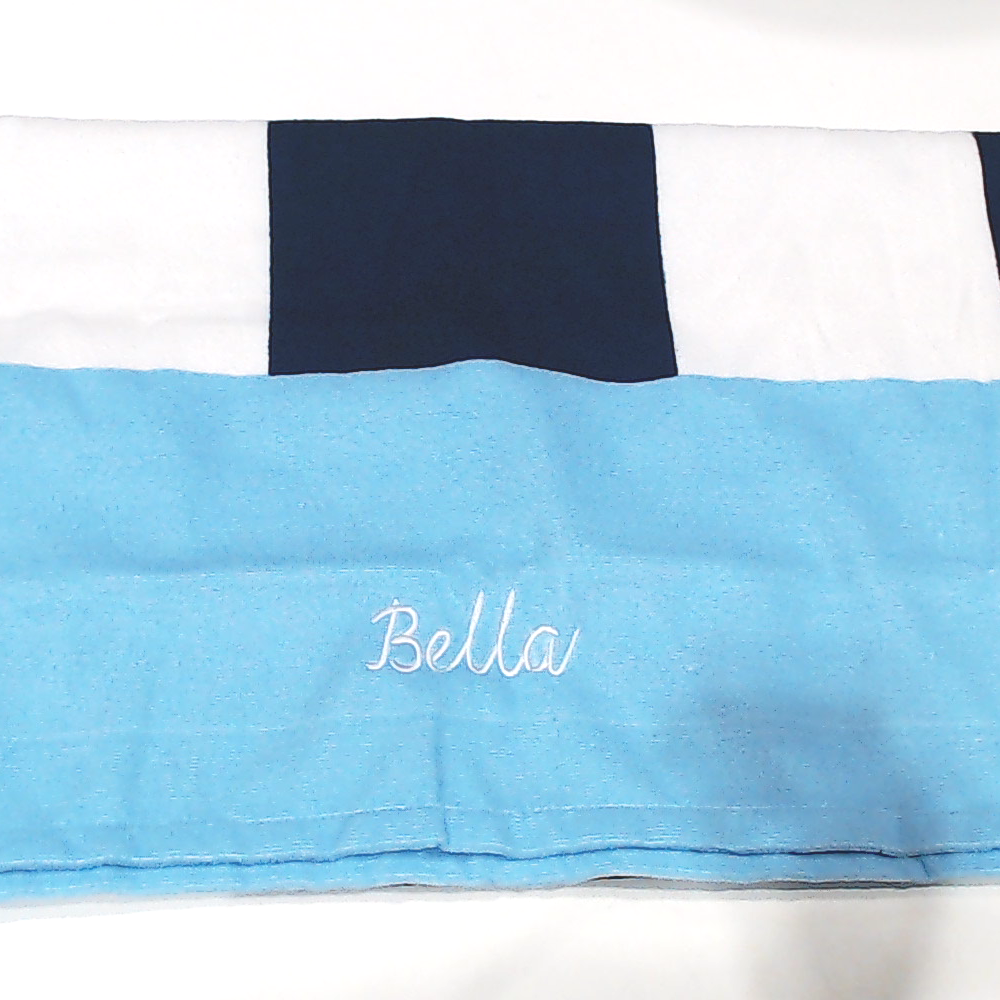BLOOPER SWIM: Monogrammed Beach Towel
